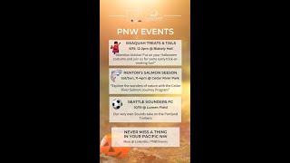 PNW Events this weekend [upl. by Erehc]