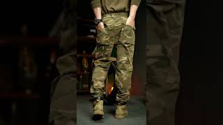 Mens Overalls Mens Casual Pants Mens Pants Sports Pants Outdoor Pants Tactical Pantscargopants [upl. by Newby]