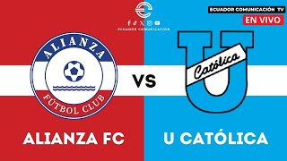 ALIAZA FC VS UNIVERSIDAD CATÓLICA  EN VIVO COPA SUDAMERICANA  FORMATO RADIO [upl. by Nuhsar738]