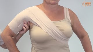 Shoulder Bandaging Standard Technique [upl. by Marb]