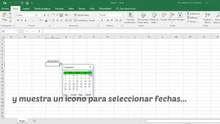 xlsCal Calendario desplegable para Excel [upl. by Southard439]