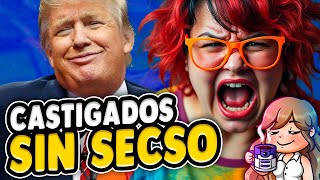 🤣 MOGERES HISTÉRICAS toman una DRÁSTICA DECISIÓN ante la victoria de TRUMP 🤣 [upl. by Sualkin]