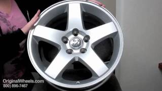 Ram 1500 Rims amp Truck 1500 Wheels  Video of Dodge Factory Original OEM stock new amp used rim [upl. by Ainatit]