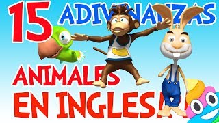 Adivina los Animales en Ingles  Aprender Ingles con los Animales [upl. by Chas]