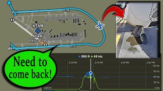 Cessna C172 Skyhawk ENGINE FAILURE  SMOKE IN COCKPIT  Emergency Landing [upl. by Haneeja]