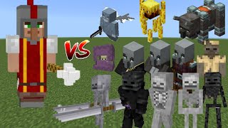 Spartan vs all mobs in Minecraft  Minecraft mobs battle [upl. by Sproul]