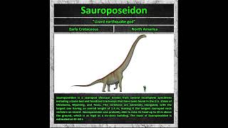 Sauroposeidon [upl. by Wat776]