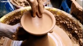 The Making of Tenmoku Tea Cups 07 [upl. by Orit311]