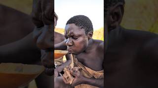 Wow what a delicious Soup Hadza Makes for todays Lunch So delicious and nutritious 😋😍‼️villagelife [upl. by Stefanie]