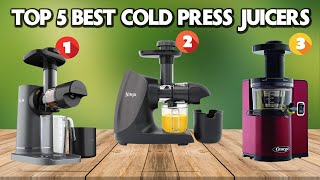 Top 5 Best Cold Press Juicers 2025 🍹🥤 Which Cold Press Juicer Should You Buy in 2025 [upl. by Raychel]