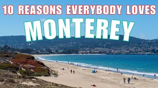 10 MUSTSEE Spots in MONTEREY BAY CA [upl. by Nodnar]