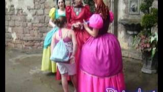 Lady Tremaine Drizella and Anastasia in WDW [upl. by Stavro]