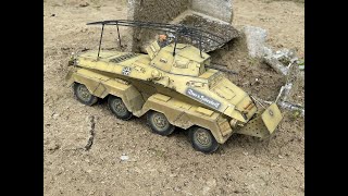 SdKfz 232 German armored reconnaissace vehicle [upl. by Mohandis]