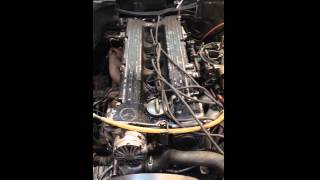 M110 Mercedes engine first start after new Cylinder head [upl. by Lourie]