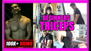 Triceps Workout For Beginners  BeerBiceps Workout [upl. by Aliuqa]