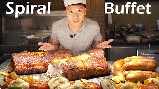 LEGENDARY All You Can Eat Buffet in Manila Philippines  Spiral Buffet Review [upl. by Ynattirb]