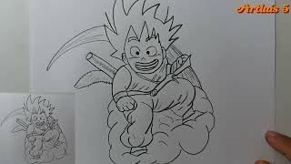 Come disegnare GOKU [upl. by Tore]