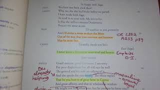 Othello Act 3 Scenes 1 and 2 [upl. by Ramal]