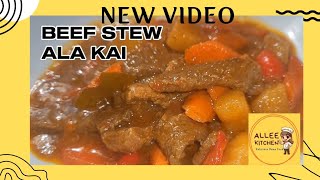 How To Cook Beef Stew  AlleeKitchenUSA [upl. by Lubow]