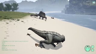 Im not proud of what I did  The Isle Legacy Hypo Rex amp Hypo Carno vs Hypo Spino [upl. by Nihahs]