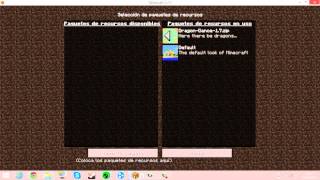 como instalar paquetes de texturas en minecraft 179 [upl. by Grewitz]