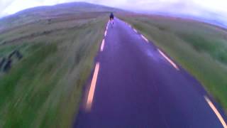 Ballaghasheen Pass Bealach Oisín downhill cycle [upl. by Neruat]