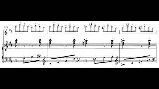 David Popper Dance of the Elves Op 39 w Score [upl. by Hnil]