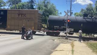 Oakland Ave Grade Crossing Decatur IL [upl. by Wareing775]