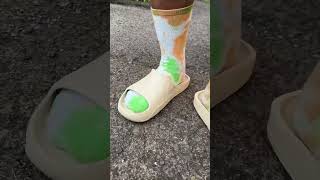 The Souled Store Slides Vs Jordan Slides review slides jordanslides thesouledstore [upl. by Henigman]