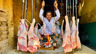 Tando Adam ki Bakra Raan Sajji Recipe  Goat Leg Sajji  TANDO ADAM SAJJI MAKING  Mubashir Saddiqu [upl. by Fiedling822]