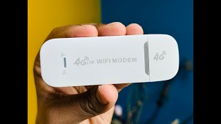 4G LTE WiFi Modem Support All Bangladesh SIM Cards White Color [upl. by Dumond859]