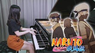 Naruto Shippuden Opening 16「Silhouette」Rus Piano [upl. by Nnyre449]