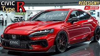 New 2025 Civic Type R Sport  Full Redesign Review FIRST LOOK [upl. by Reffotsirhc176]