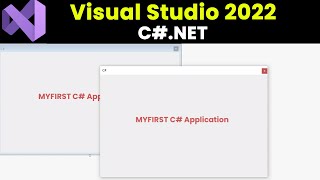 C Windows Forms Application Tutorial for Beginners  Complete Guide 2022 [upl. by Annahvas]