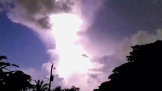 Cumulonimbus Lightning Quiet Summer Nights in Miami 09202024 [upl. by Andrade]