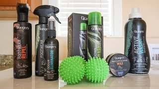 Grangers Cleaning and Protecting Products Review [upl. by Ayek68]