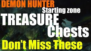 Treasure Chests you dont want to miss while leveling a Demon Hunter [upl. by Derfnam]