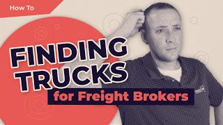 Finding Trucks for Freight Brokers DAT Directory [upl. by Alacim]