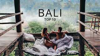 Top 10 Places To Visit In Bali [upl. by Arva]