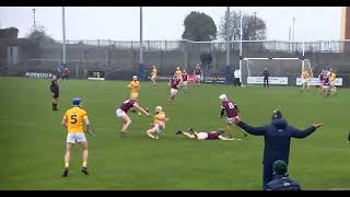 WESTMEATH V ANTRIM HIGHLIGHTS 2024 HURLING LEAGUE [upl. by Kealey986]