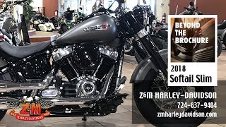 2018 HarleyDavidson® Softail Slim® FLSL  quotBeyond the Brochurequot By ZampM HarleyDavidson [upl. by Hillinck619]