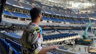 Visiting New Santiago Bernabéu [upl. by Wilonah]