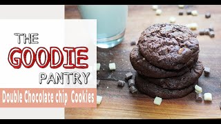 Double Chocolate chip Cookie Recipe Best Homemade Cookie [upl. by Aelgna]