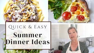 5 Quick and Easy Summer Dinner Ideas [upl. by Peednama]