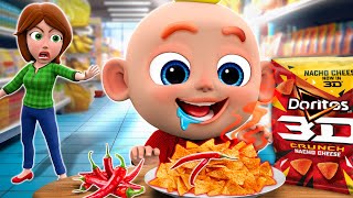 Grocery Store 🛒 Baby Goes Shopping Song  More New Nursery Rhymes amp Kids Songs LittlePIB [upl. by Mallina]