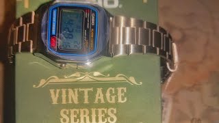 CASIO Vintage Men Watch under ₹1500⚡ Unboxing CASIO Vintage A158  D011 A158WA1Q [upl. by Jecoa555]