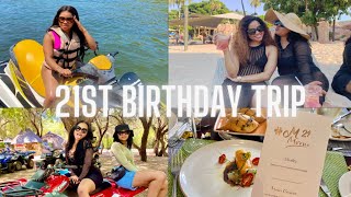 MY 21ST BIRTHDAY TRIP VLOG M21 [upl. by Hanser188]