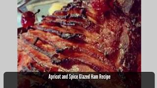 Apricot and Spice Glazed Ham Recipe– How to cook Apricot and Spice Glazed Ham [upl. by Ordway]