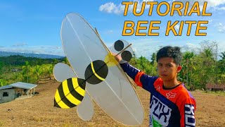 PAANO GUMAWA NG BUBUYOG NA SARANGGOLA BEE KITE TUTORIAL [upl. by Hazrit]