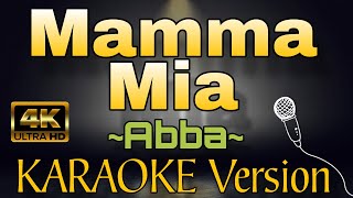 MAMMA MIA by Abba HD KARAOKE Version [upl. by Daph]